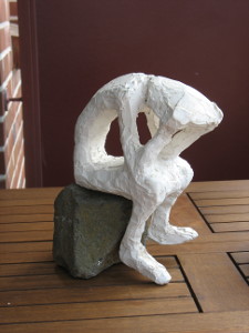 Gips-Skulptur: Willy (Ruth Lehnen)